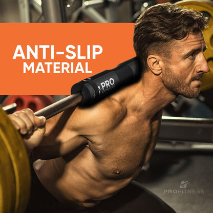 Barbell Pad for Hip Thrusts, Squats, and Lunges - Cushioned Bar Pad for Olympic and Standard Bars