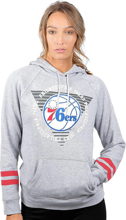 Women's NBA Soft Fleece Cropped Pullover Hoodie