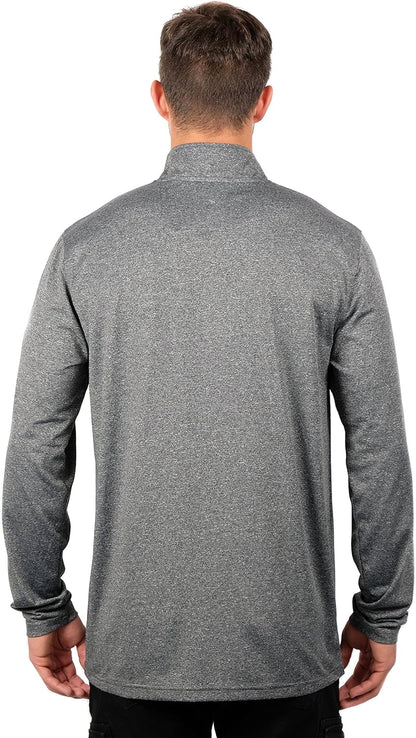 Men's NBA Official Super Soft Quarter-Zip Long Sleeve Tee