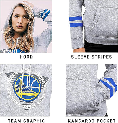 Women's NBA Soft Fleece Cropped Pullover Hoodie